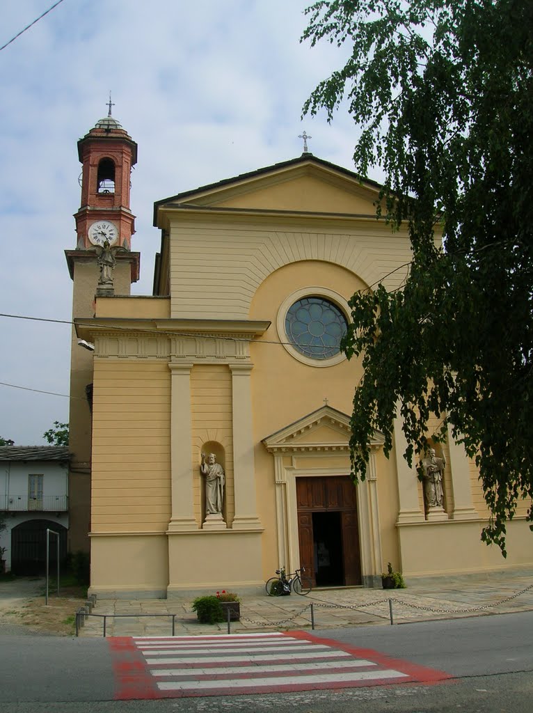 Parrocchia Madonna del Rosario a Villaretto di Bagnolo P.te (CN) by casacarosso@libero.it