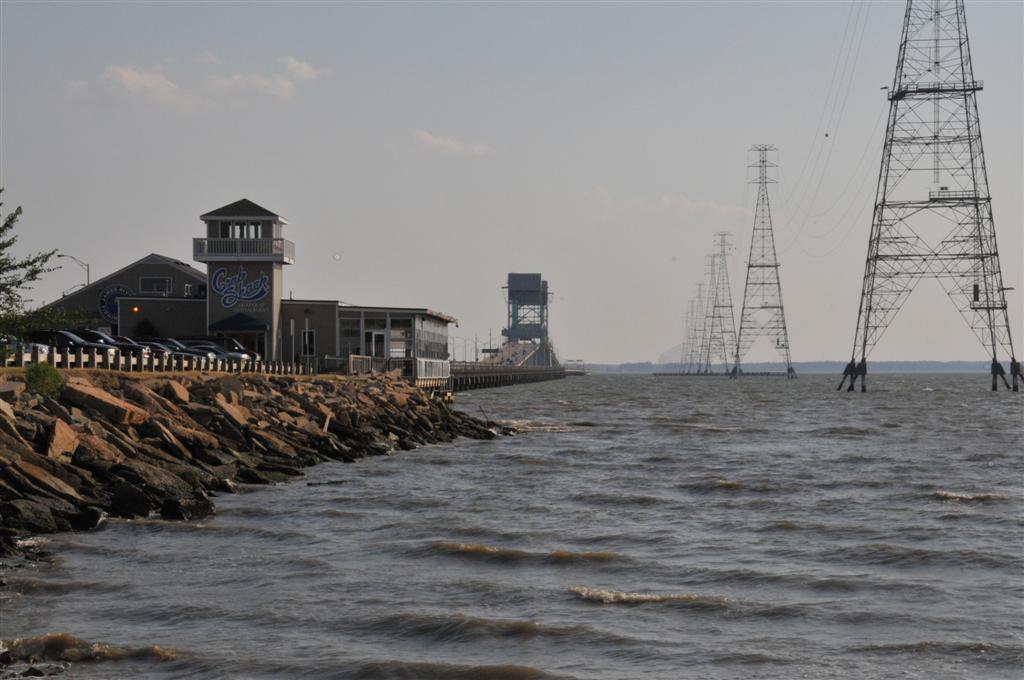 Jamers River Bridge Newport News VA by F RIM