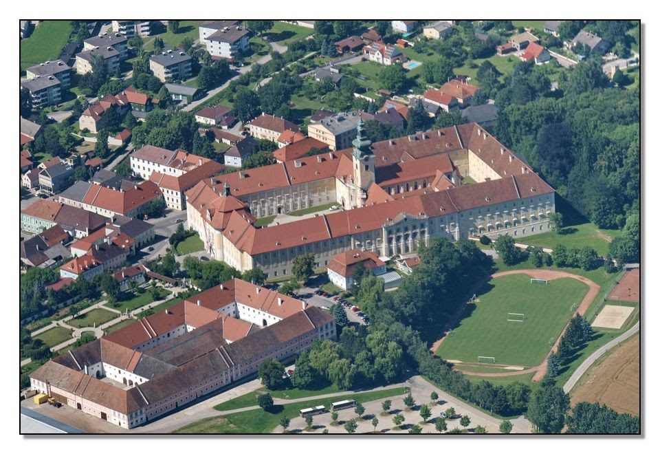 Stift Seitenstetten (Aerial View 7/2010) by AustrianAviationArt