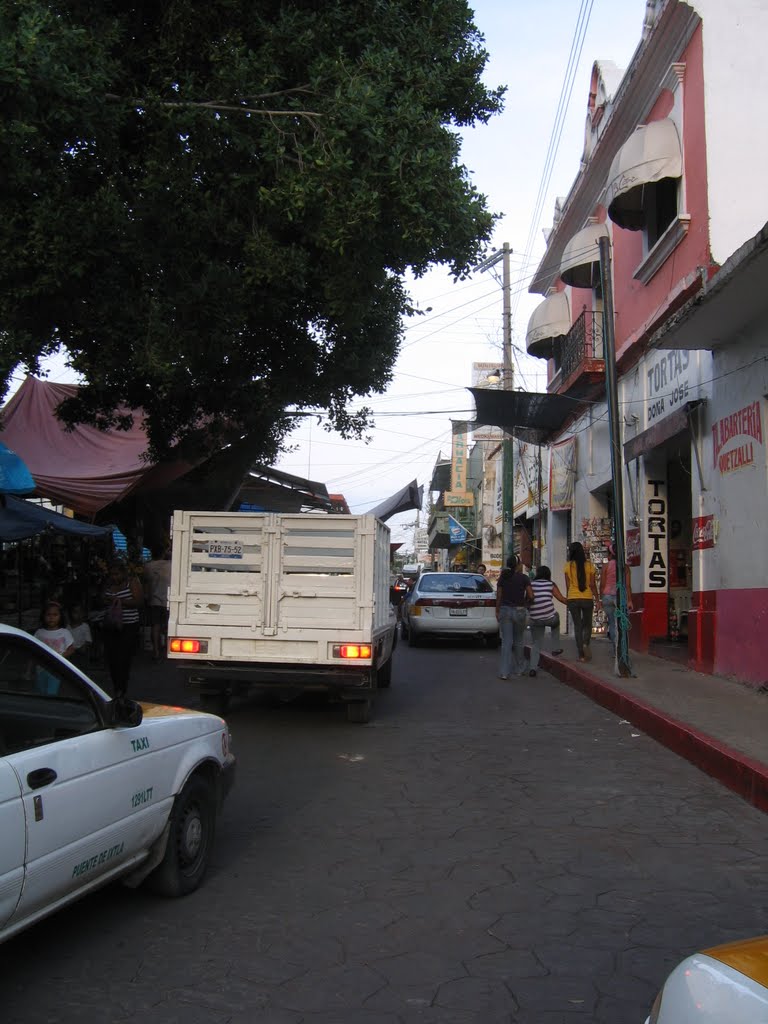 Avenida Juárez en Puente de Ixtla by waldwind