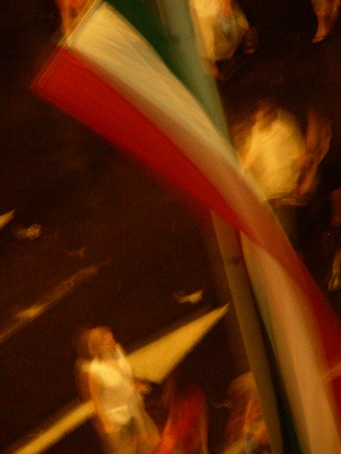 After storm, feast of St. Stephen's Day, Budapest 20th August 2006 (flag) by giulia.g