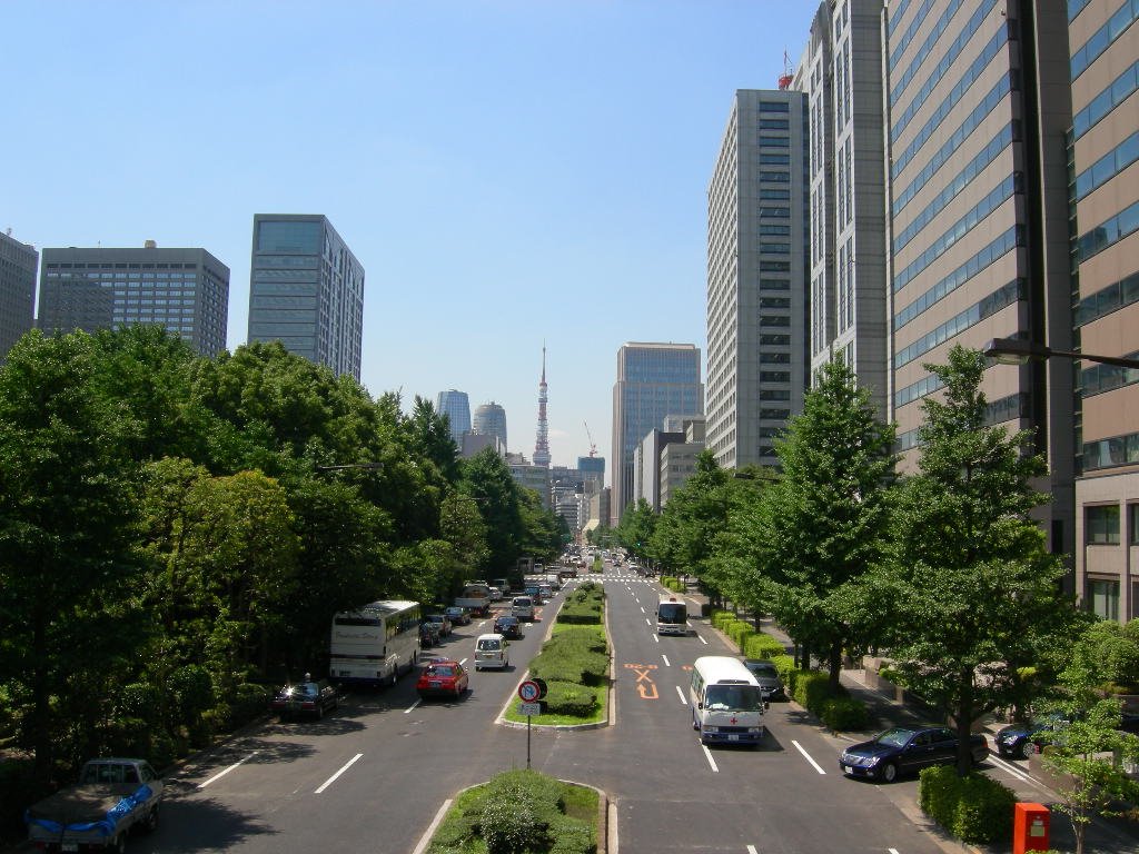 Roppongi view from Hibiya by Yoann DUMON