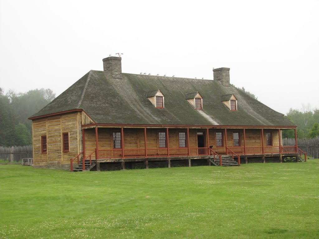 Grand Portage Stockade by Chris Sanfino