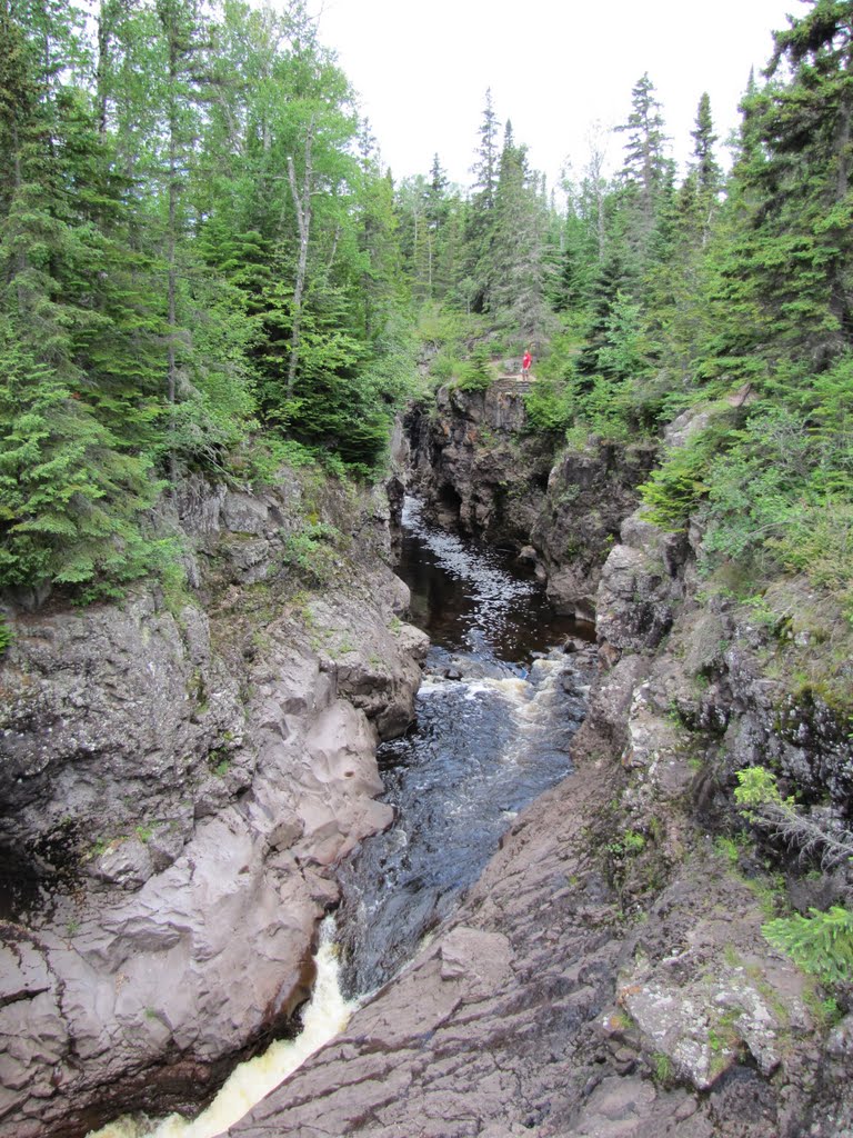 Upper Temperance River Gorge by Chris Sanfino