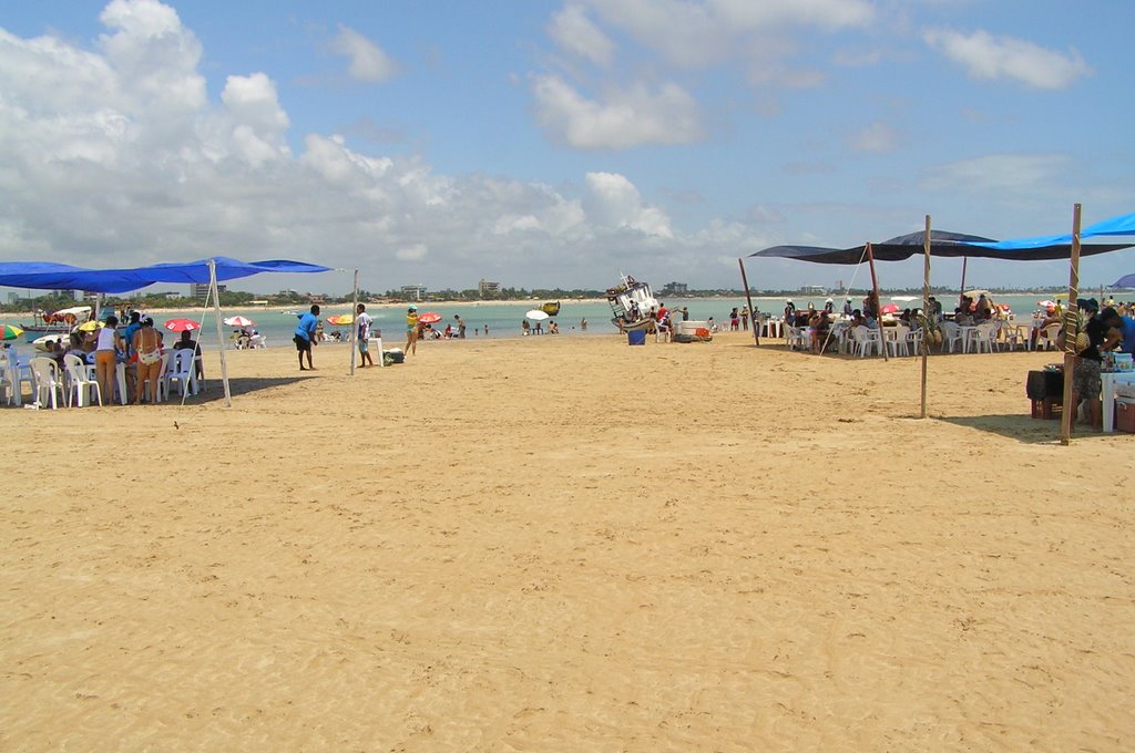 Ilha de areia vermelha by Márcio B. Monteiro