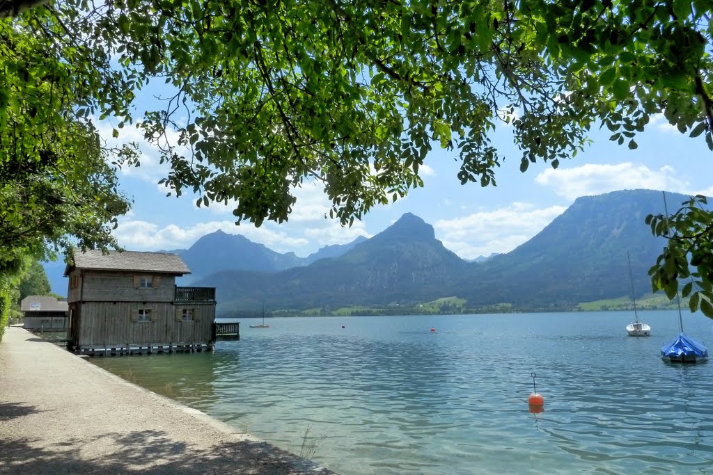 Ufer bei St. Wolfgang by Burkhard Foltz