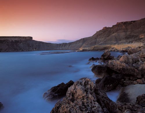 GNEJNA BAY AT SUNSET by JONATHAN BEACOM