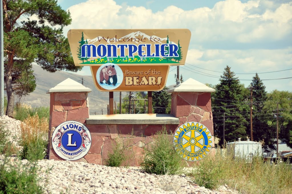 Montpelier Welcome Sign by stejfan