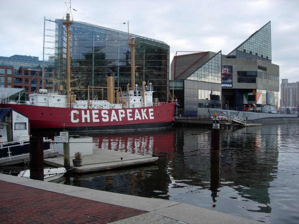 National Aquarium and Baltimore Harborfront by hsuehcw