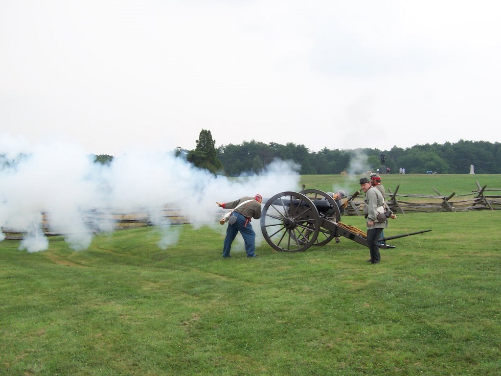 Manassas Battlefield by Rick Sanford