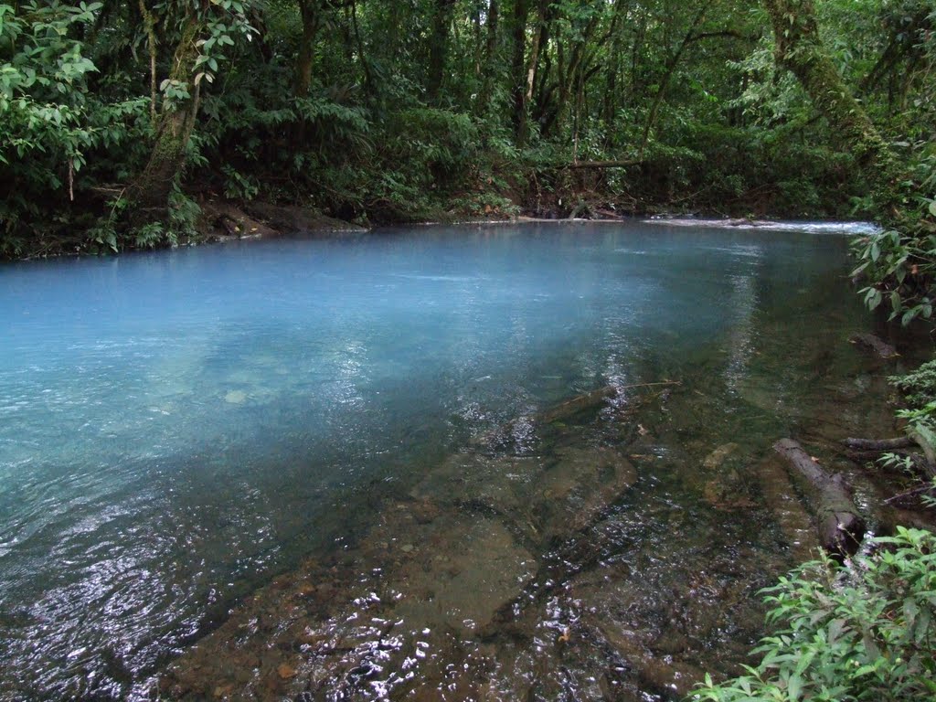 Teñidero, Rio Celeste by Calaca66