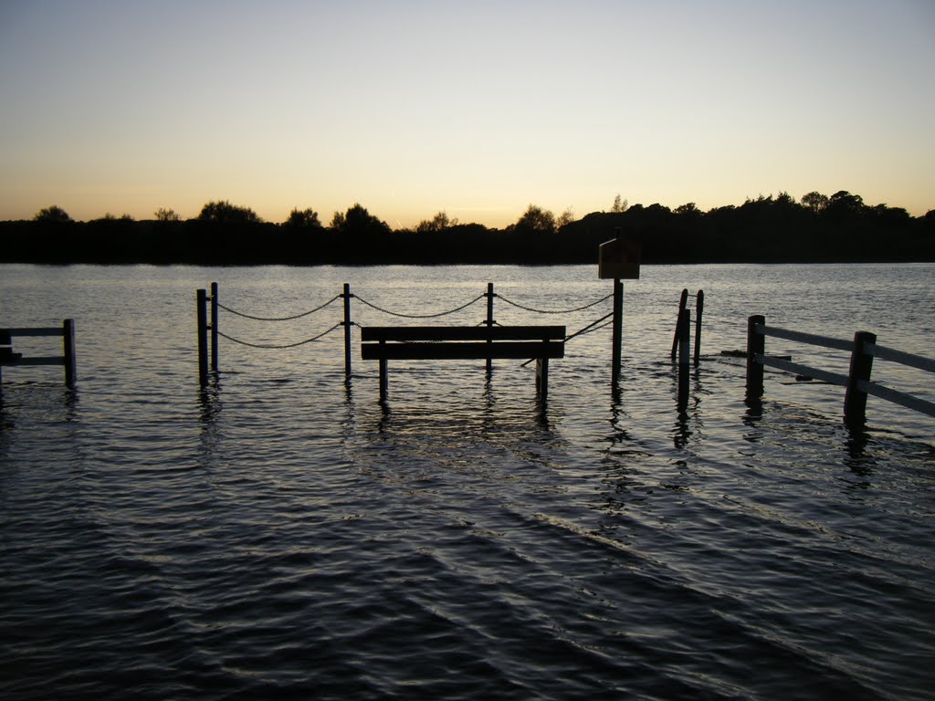 Flooded Quay at Dusk by lukewright1992