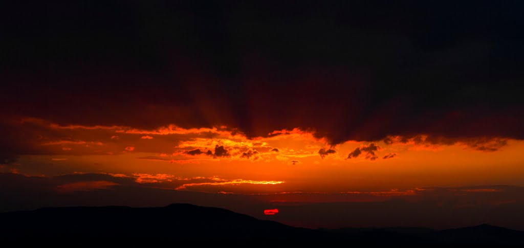 Sunset at Havrani Skala by stambly