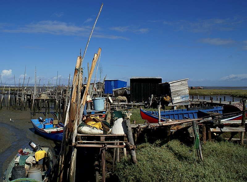 Cais Palafito da Carrasqueira by maria eduarda barrei…