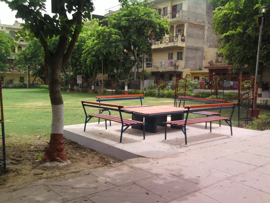 Park at GH2, Paschim Vihar by suchitaxaxa