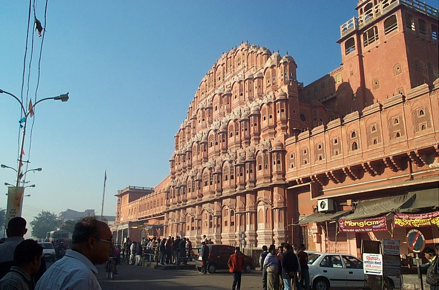 Hawa Mahal -- Palace of winds in Jaipur by zac974