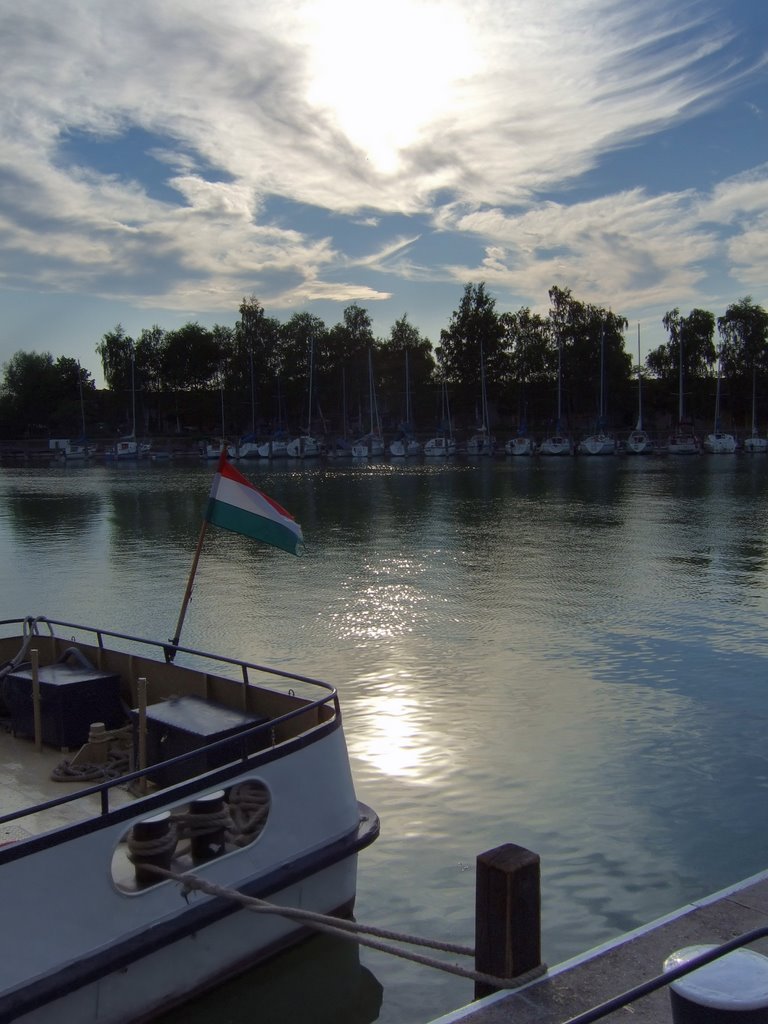 Habour of Fonyod by Marcus Herrmann