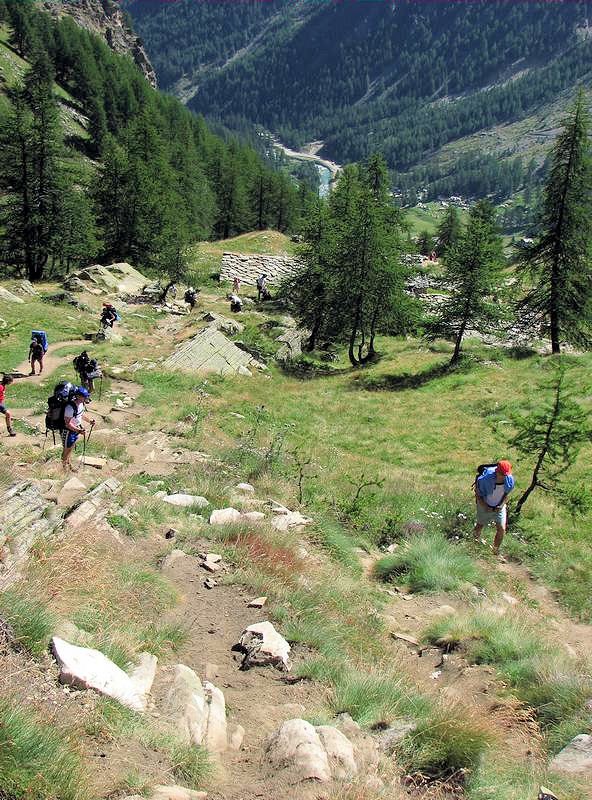 Sentiero verso il Rifugio Sella by Claudio Bergero