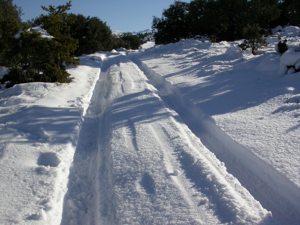 Huellas en la nieve by Lucas Sánchez