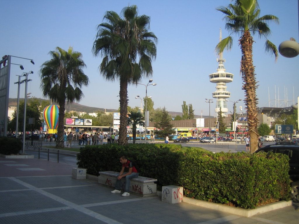 OTE tower, Thessaloniki by Menelaos Pappas