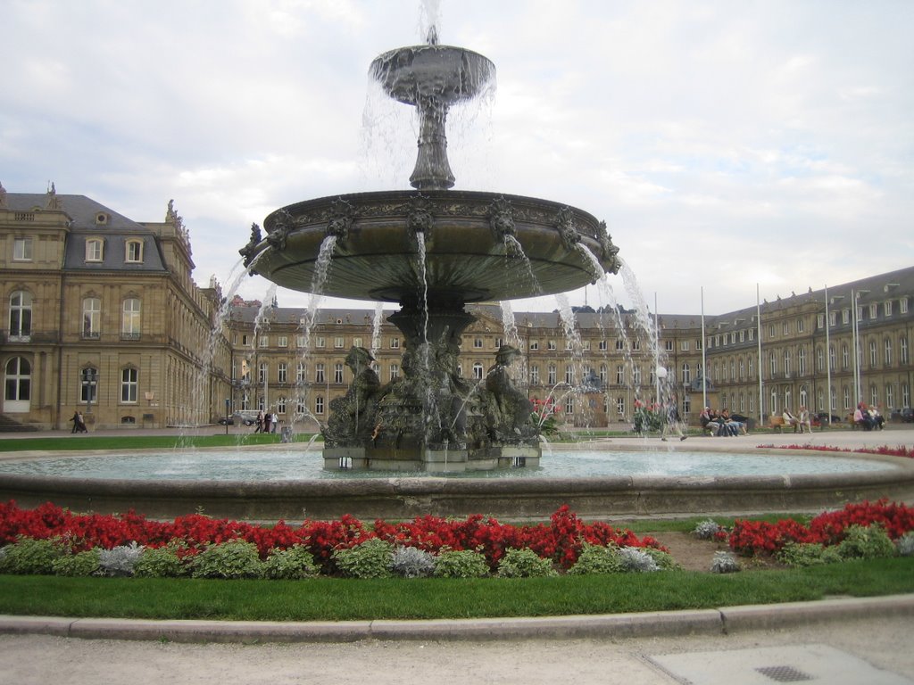 Schlossplatz, Stuttgart by Menelaos Pappas