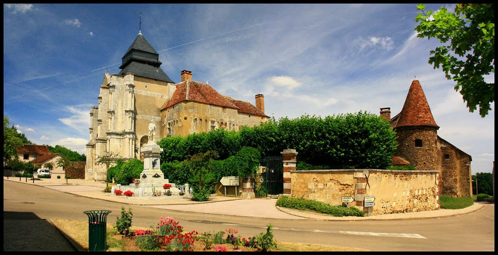 Château de Digues by jcl.glass by jean-claude glass