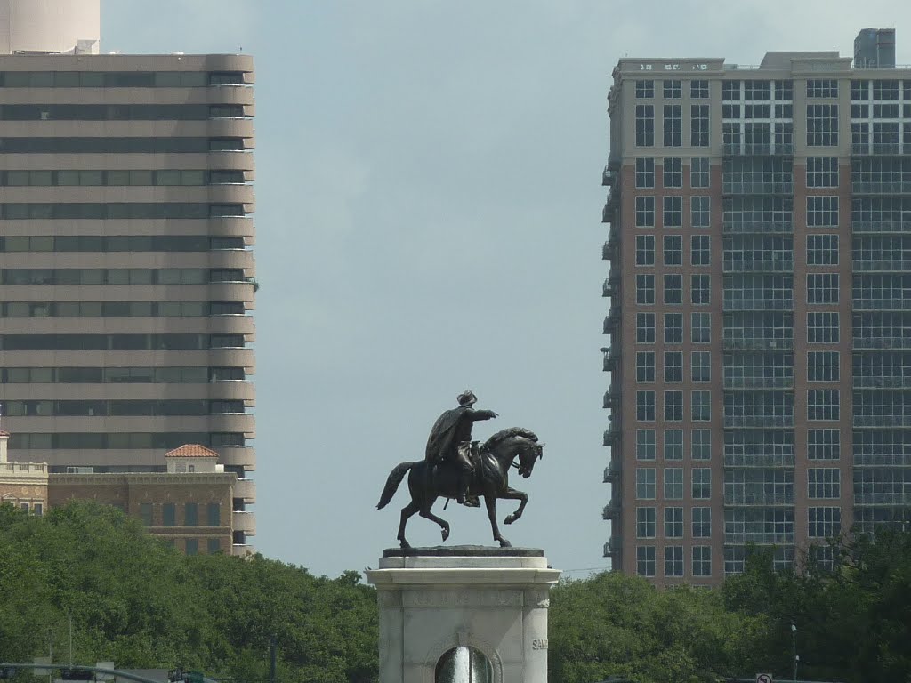 Sam Houston mandando por donde by phiguera