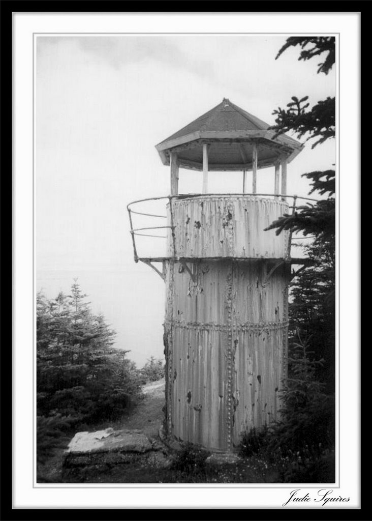 Iron Lighthouse, Cow Head, NL by J. Squires