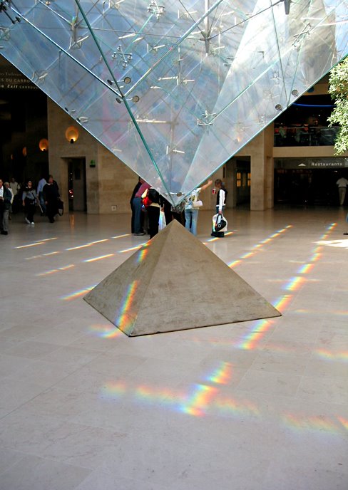 Paris Louvre inverse pyramid by bram_be