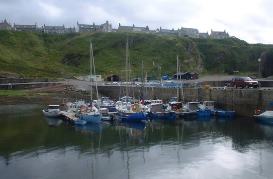 Boats at Findochty by Kaypee