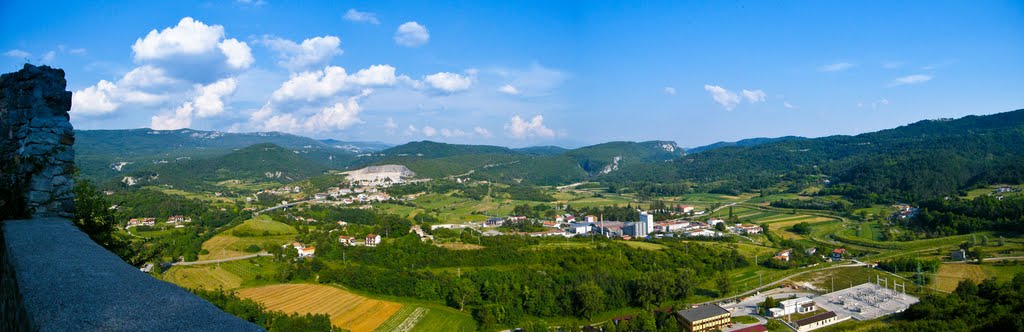 Kilátás Buzet (Istria) óvárosából by Lacika 60