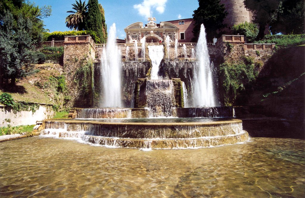 Villa d'Este (Tivoli, Italy) by József Wallner