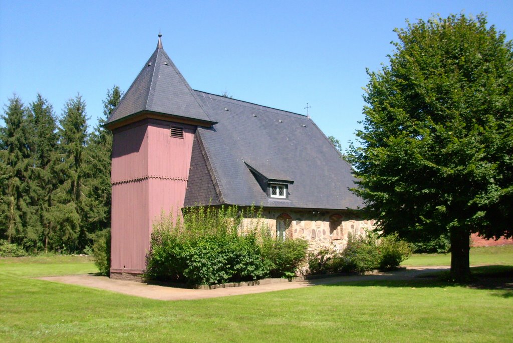 Feldsteinkirche in Dalldorf, erbaut 1668 by janki41