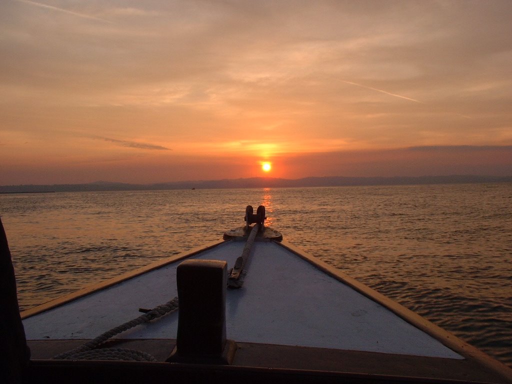 Sunset over Torbay by Sue Shipway