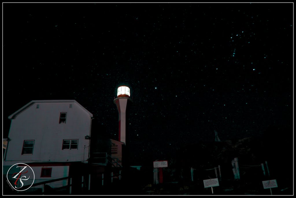 Lighthouse @ Night by Zach Schible