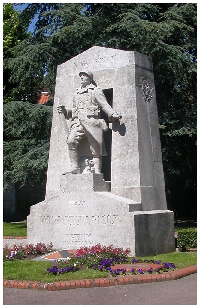 MONS-EN-BAROEUL - Monument aux Morts de 1914-1918 et 1939-1945 by 59jacky