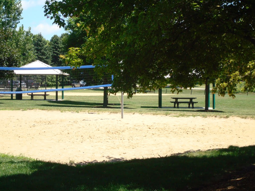 Cerny Park- Towards the side perimeter of the park by S. Garapolo