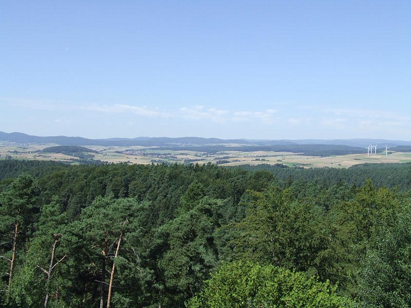 Christenberg - Aussicht by Rüdiger Maas