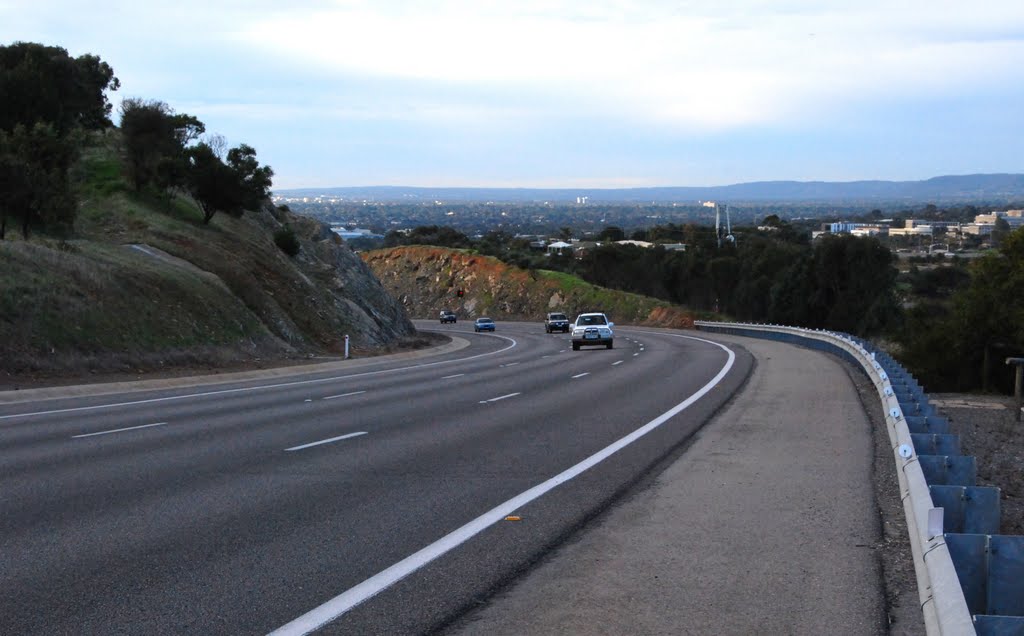 Southern Expressway - reversible freeway, Darlington to Noarlunga by Phaedrus Fleurieu