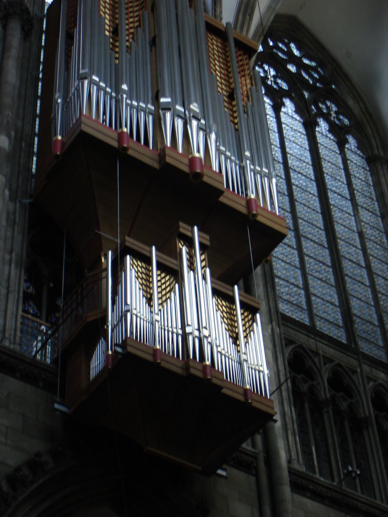 Größ orgel in der Kirche by Nathan de Vries