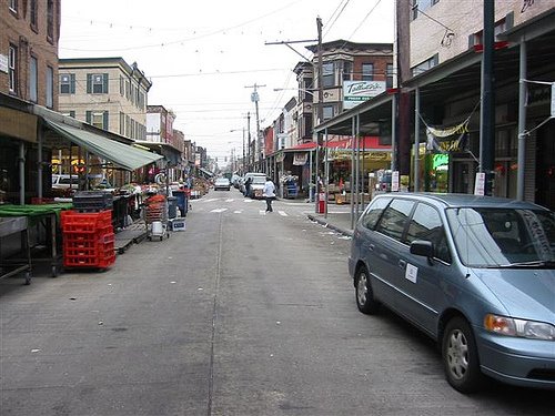 Italian Market (facing South) by maurice gaston