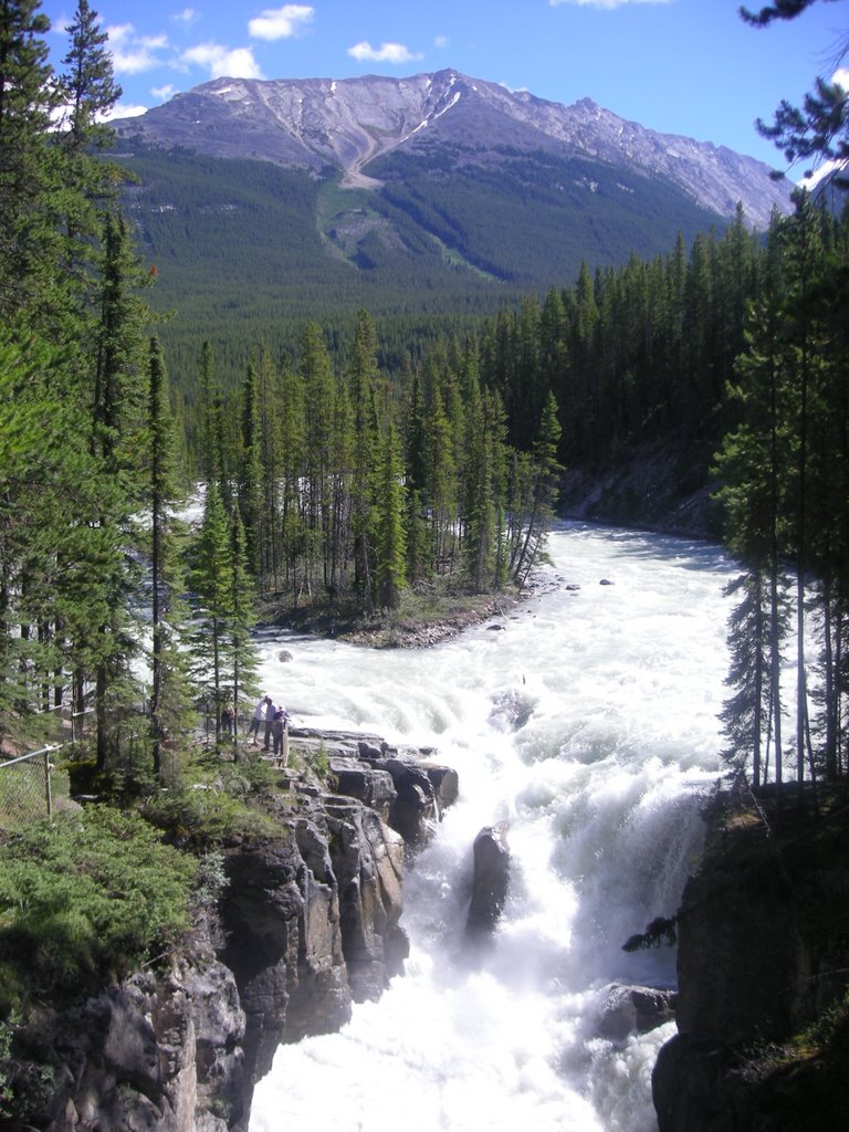 Sunwapta Falls by Ynysforgan_Jack