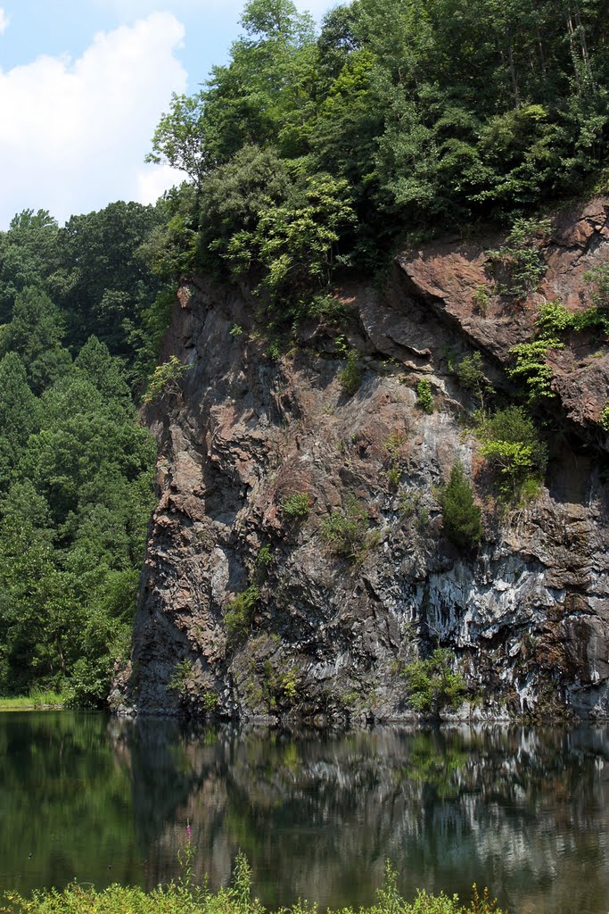 Abandoned Quarry Section by JJHouston