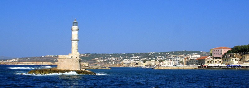 Chania lighthouse by Oliver Ojamaa