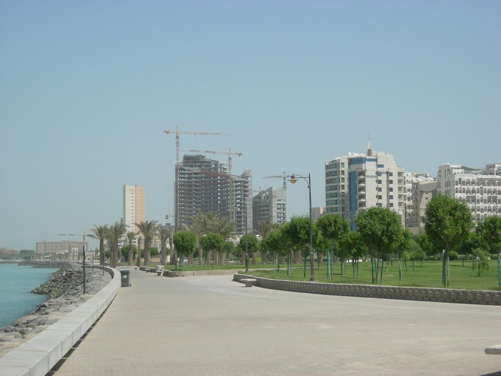 Kuwait City Gulf Coast by Scott Langley