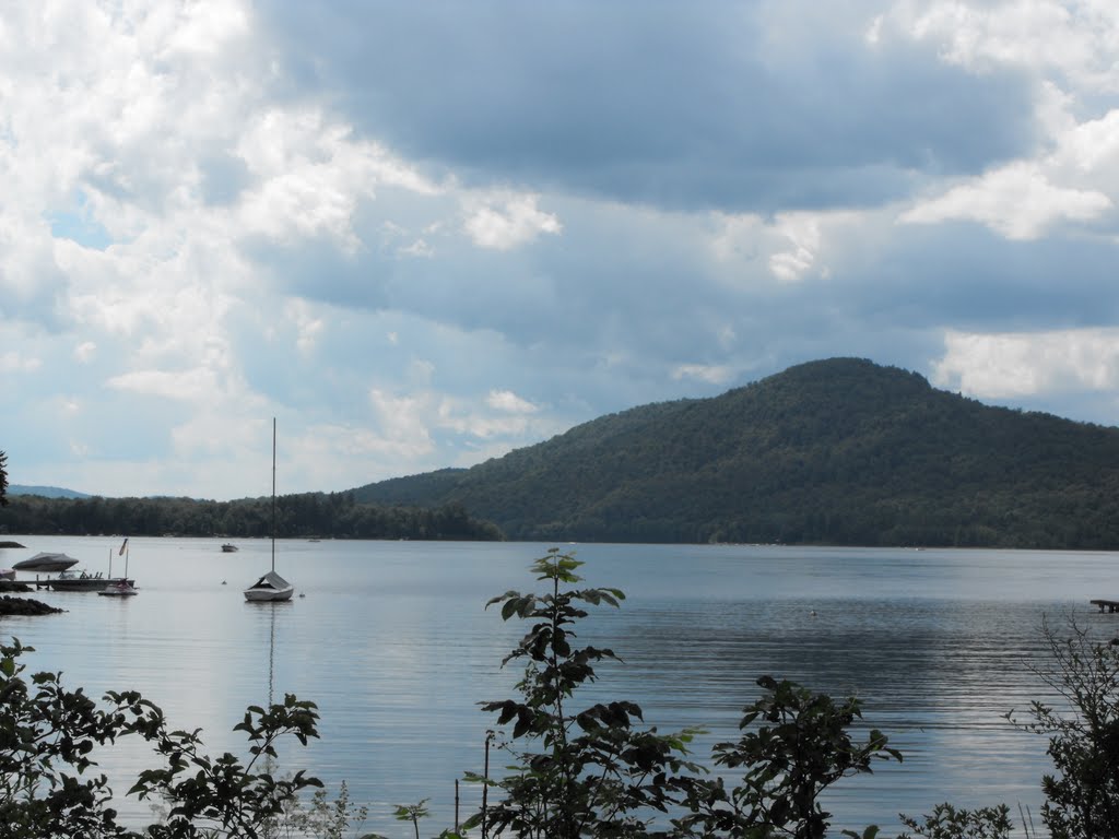 Piseco Lake from Higgins Bay by Brian Craig