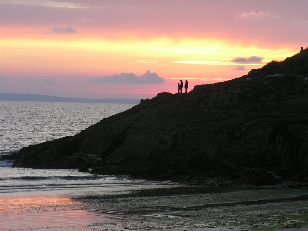 St. Anne la Palud, another sunset/K.G. by Koene G. de Boer