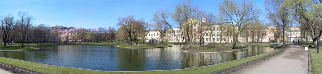 Panorama. Санкт-Петербург. Озеро. Юсуповский сад. by Rudian Wasiliy