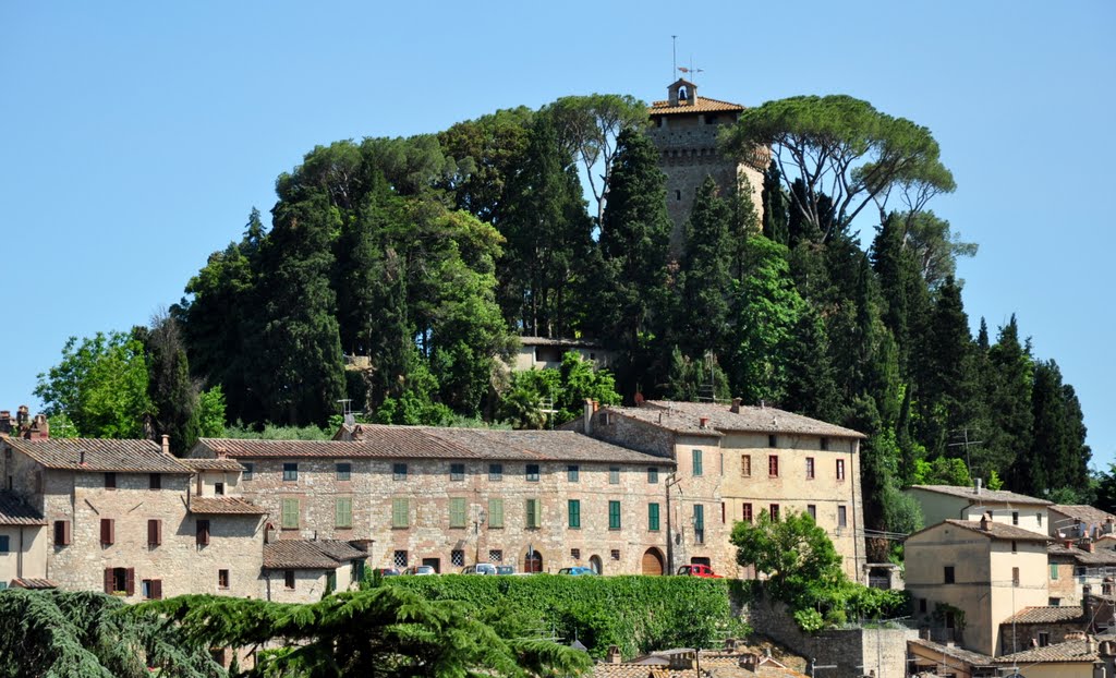 Cetona (SI): il centro storico con la Rocca (05-06-10) by Renato Pantini