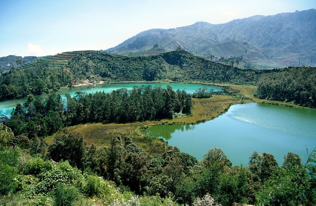 Lake Telaga Warna, Dieng Plateau, Java by mypictures4u.com